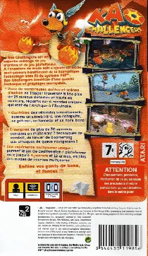 Kao Challengers (EU) box cover back